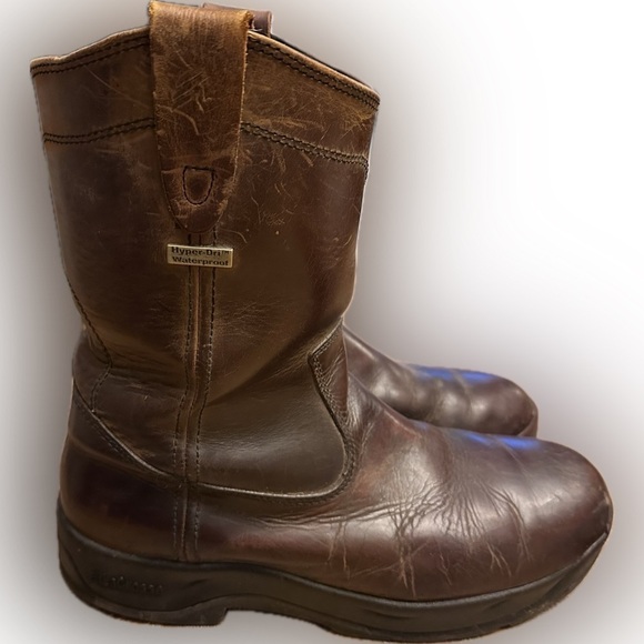 Lacrosse Men’s Wellington QC Leather Boots Size 10.5